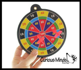 Small Safe Magnetic Dart Board - Dart Game with Darts