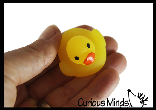 backpack mini squishy ducks built in Duck Cute Animal Mochi Squishy Animals - Kawaii - Cute Individually Wrapped Toys