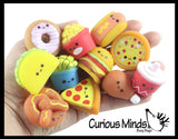 NEW - Fast Food Junk Mochi Squishy - Kawaii -  Cute Individually Wrapped Toys - Sensory, Stress, Fidget Party Favor Toy