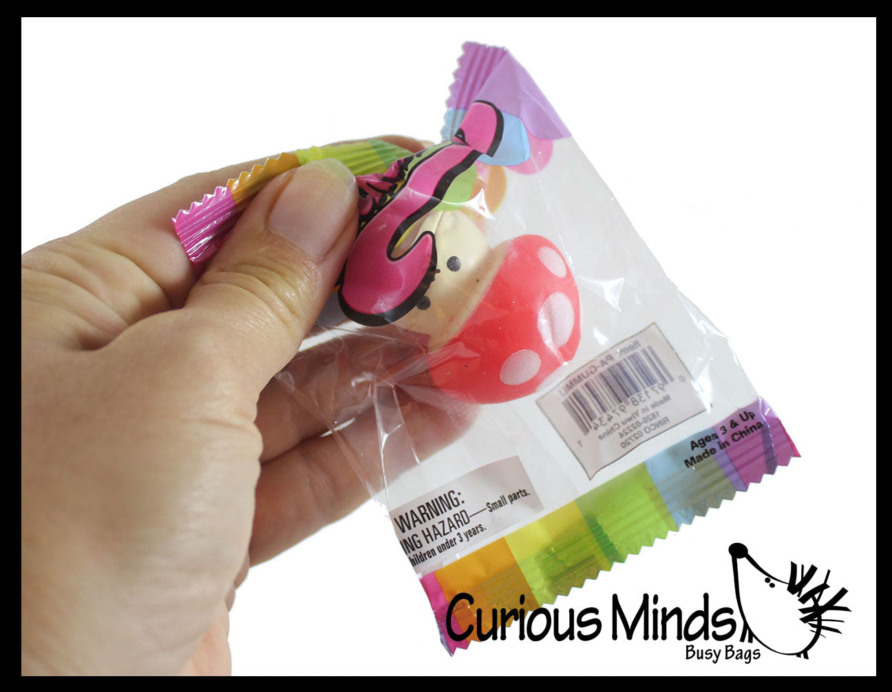 Cute Mushroom Mochi Squishy - Kawaii -  Cute Individually Wrapped Toys - Sensory, Stress, Fidget Party Favor Toy