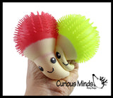 NEW - Puffer Mushroom Ball -  Fungus Indoor Soft Hairy Air-Filled Sensory Ball