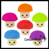 NEW - Puffer Mushroom Ball -  Fungus Indoor Soft Hairy Air-Filled Sensory Ball