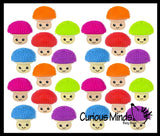NEW - Puffer Mushroom Ball -  Fungus Indoor Soft Hairy Air-Filled Sensory Ball