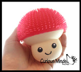 NEW - Puffer Mushroom Ball -  Fungus Indoor Soft Hairy Air-Filled Sensory Ball