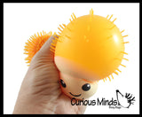NEW - Puffer Mushroom Ball -  Fungus Indoor Soft Hairy Air-Filled Sensory Ball