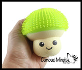 NEW - Puffer Mushroom Ball -  Fungus Indoor Soft Hairy Air-Filled Sensory Ball