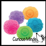 NEW - NeeDoh Fuzzball FLOWER POWER Soft Doh Filled Stretch Ball - Ultra Squishy and Moldable Relaxing Sensory Fidget Stress Toy Nee Doh Fuzz