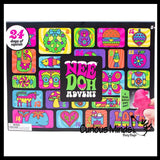 NEW - NeeDoh Advent Calendar - 24 days of Squish - Christmas Gift Toy