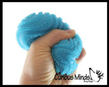 NEW - NeeDoh Fuzzball Waves Soft Doh Filled Stretch Ball - Ultra Squishy and Moldable Relaxing Sensory Fidget Stress Toy Nee Doh Fuzz