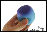 NEW - NeeDoh Mello Mallo Soft Doh Filled Stretch Ball - Ultra Squishy and Moldable Relaxing Sensory Fidget Stress Toy Nee Doh Color Change UV Sensitive