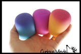 NEW - NeeDoh Mello Mallo Soft Doh Filled Stretch Ball - Ultra Squishy and Moldable Relaxing Sensory Fidget Stress Toy Nee Doh Color Change UV Sensitive