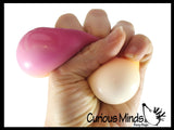 NEW - NeeDoh Mello Mallo Soft Doh Filled Stretch Ball - Ultra Squishy and Moldable Relaxing Sensory Fidget Stress Toy Nee Doh Color Change UV Sensitive