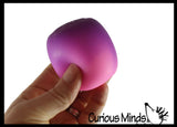 NEW - NeeDoh Mello Mallo Soft Doh Filled Stretch Ball - Ultra Squishy and Moldable Relaxing Sensory Fidget Stress Toy Nee Doh Color Change UV Sensitive