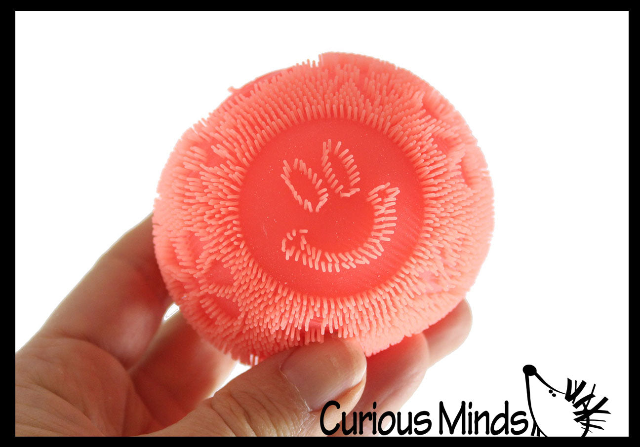NEW - NeeDoh Fuzzball FLOWER POWER Soft Doh Filled Stretch Ball - Ultra Squishy and Moldable Relaxing Sensory Fidget Stress Toy Nee Doh Fuzz