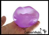 NeeDoh Nice Cube Ice Sugar Ball - Thick Glue/Gel Stretch Ball - Ultra Squishy and Moldable Slow Rise Relaxing Sensory Fidget Stress Toy Nee doh