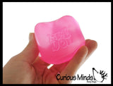 NeeDoh Nice Cube Ice Sugar Ball - Thick Glue/Gel Stretch Ball - Ultra Squishy and Moldable Slow Rise Relaxing Sensory Fidget Stress Toy Nee doh