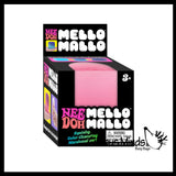 NEW - NeeDoh Mello Mallo Soft Doh Filled Stretch Ball - Ultra Squishy and Moldable Relaxing Sensory Fidget Stress Toy Nee Doh Color Change UV Sensitive