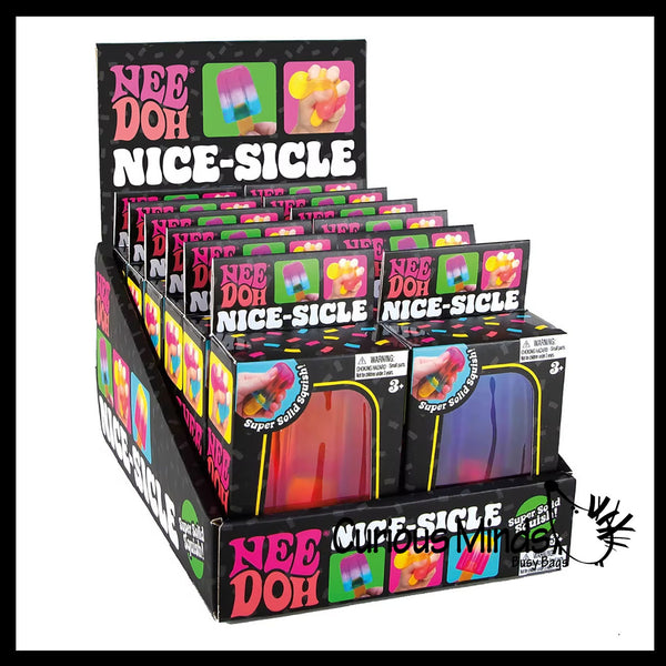 AVAILABLE EARLY APRIL - NeeDoh Popsicle Nice-sicle Sugar Ball