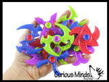 Mini Ninja Fidget Spinners - Fidget Toy - Sensory Stress Toy - Tiny Hand Spinner Toy - Party Favors