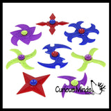 Mini Ninja Fidget Spinners - Fidget Toy - Sensory Stress Toy - Tiny Hand Spinner Toy - Party Favors