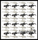 Sand Filled Orca, Dolphin, Shark - Moldable Sensory, Stress, Squeeze Fidget Toy ADHD Special Needs Soothing Ocean