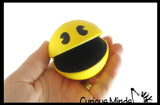 Pac Man Stress Ball - Squeeze to Open and Close Mouth - Munching Fidget PacMan