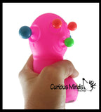 Panic Pete - Bright Color Pop Out Eyes and Ears - Squeeze Fun Office School Fidget - Anxiety ADHD