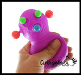 Panic Pete - Bright Color Pop Out Eyes and Ears - Squeeze Fun Office School Fidget - Anxiety ADHD