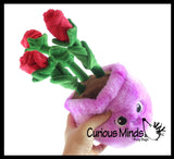 Plush Plant - Potted Flowers and Mushrooms - Cute Artificial Home Decor - Cute Stuffed Animal