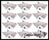 Plush Hammerhead Shark with Googly Eyes Stuffed Animal Toy - Soft Squishy Sea Aquatic Animal