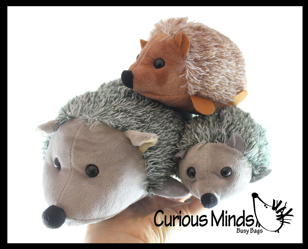 Hedgehog Plush Animal - Stuffed Toy Hedge - Adorable Stuffie Plushie