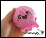 Plush Ocean Sea Animal Water Bead Filled Squeeze Stress Balls - Penguin, Octopus, Shark, Dolphin, Clownfish, Seal - Sensory, Stress, Fidget Toy PBJ Bubble Blow