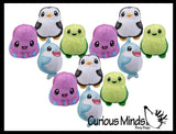 Plush Ocean Sealife Animal Sugar Ball - Thick Glue/Gel Stretch Ball - Molasses Syrup Ultra Squishy and Moldable Slow Rise Relaxing Sensory Fidget Stress Toy