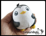 Plush Ocean Sealife Animal Sugar Ball - Thick Glue/Gel Stretch Ball - Molasses Syrup Ultra Squishy and Moldable Slow Rise Relaxing Sensory Fidget Stress Toy