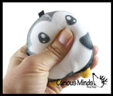 Plush Ocean Sealife Animal Sugar Ball - Thick Glue/Gel Stretch Ball - Molasses Syrup Ultra Squishy and Moldable Slow Rise Relaxing Sensory Fidget Stress Toy