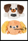 Plush Dog Animal Water Bead Filled Squeeze Stress Balls - Sensory, Stress, Fidget Toy PBJ Bubble Blow Doggy Puppy