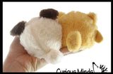 Plush Dog Animal Water Bead Filled Squeeze Stress Balls - Sensory, Stress, Fidget Toy PBJ Bubble Blow Doggy Puppy