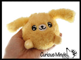 Plush Dog Animal Water Bead Filled Squeeze Stress Balls - Sensory, Stress, Fidget Toy PBJ Bubble Blow Doggy Puppy