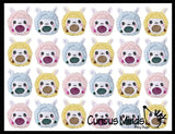 Plush Alpaca Farm Animal Water Bead Filled Squeeze Stress Balls - Sensory, Stress, Fidget Toy Bubble Blow Llama Lamb Sheep