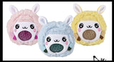 Plush Alpaca Farm Animal Water Bead Filled Squeeze Stress Balls - Sensory, Stress, Fidget Toy Bubble Blow Llama Lamb Sheep
