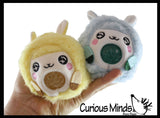 Plush Alpaca Farm Animal Water Bead Filled Squeeze Stress Balls - Sensory, Stress, Fidget Toy Bubble Blow Llama Lamb Sheep