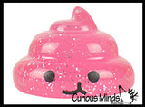 Cute Soft Poop Emoticon Figurines - Collectible Prizes and Rewards