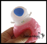 NEW - Astronaut in a Planet - Adorable Pop Up Fidget Toy - Cute Squeeze Fun Fidget - Unique OT Hand Strength, Fine Motor