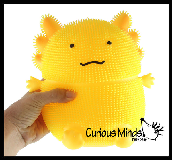 1 PINEAPPLE Puffer Fruit Air- Filled Squeeze Stress Balls