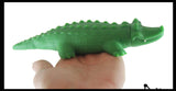 Alligator Puffer Ball - Air Filled Sensory Therapy Fidget Stress Balls - OT Autism SPD Gator Crocodile