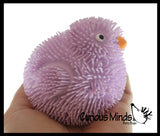 NEW - Puffer Chicks - Cute Small Novelty Toy - Party Favors - Easter Gift Chickens