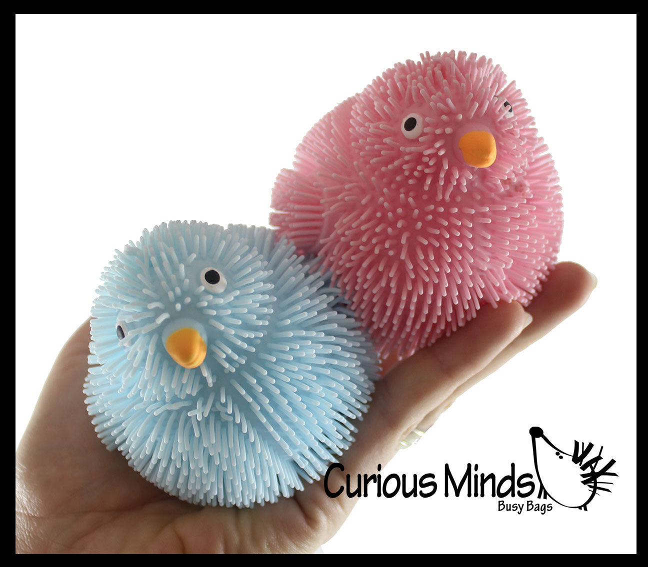 NEW - Puffer Chicks - Cute Small Novelty Toy - Party Favors - Easter Gift Chickens