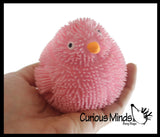 NEW - Puffer Chicks - Cute Small Novelty Toy - Party Favors - Easter Gift Chickens