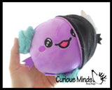 Reversible Axolotl Animal Plush Flip Inside Out Animals - Flip From One Color to a Different Color - Reversible