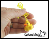 Rubber Duck Necklaces  - Rubber Duckies - Cute Novelty Prize Reward Giveaway Jewelry
